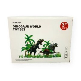 Set Figuras Mundo De Dinosaurios Mumuso