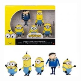 Set Minions Clásico Mattel 5pz