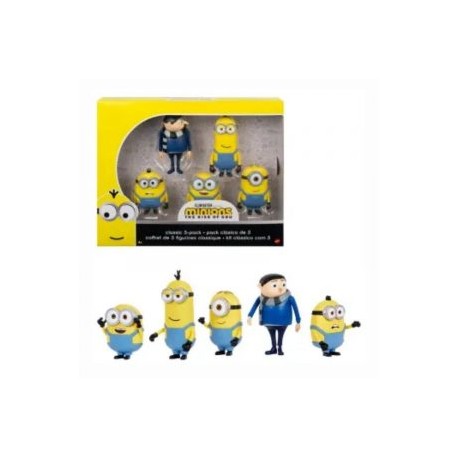 Set Minions Clásico Mattel 5pz