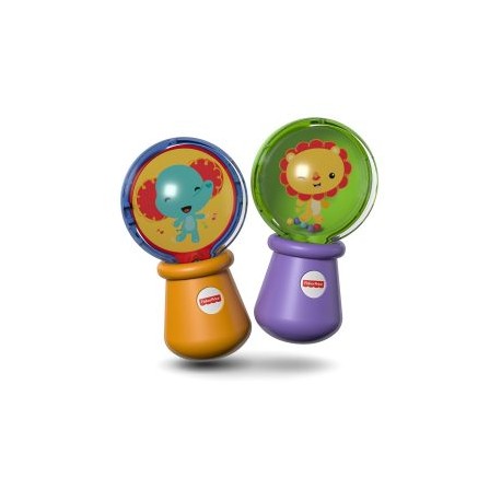 Sonaja Para Bebé Maracas De Animalitos Fisher Price 2 Piezas