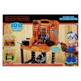 Juego De Herramientas Niños Black And Decker 100pz