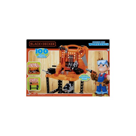 Juego De Herramientas Niños Black And Decker 100pz