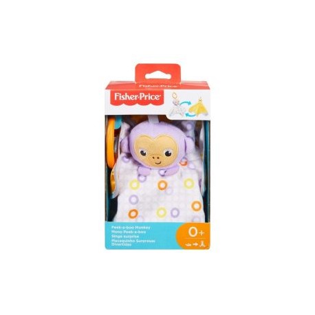 Juguete Peluche Mono Sorpresa Con Manta Fisher Price