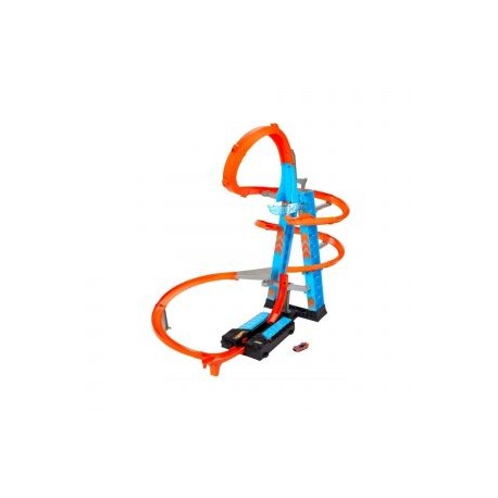 Pista Torre De Choques En El Aire Hot Wheels