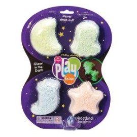 Playfoam Educational Insights Glow In The Dark 4 Piezas