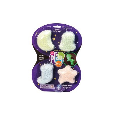 Playfoam Educational Insights Glow In The Dark 4 Piezas