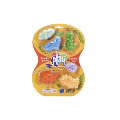 Playfoam Kit 4 Pack Squashformers Dino Educational Insights