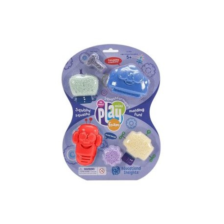 Playfoam Kit 4 Pack Squashformers Robot Educational Insights