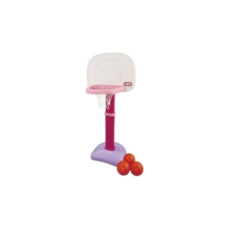 Set De Basquetbol Little Tikes Easy Score Basketball Rosa