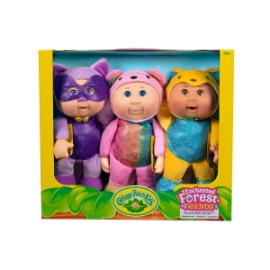 Cabbage Patch Kids Cuties Enchanted Forest 3pz Lila