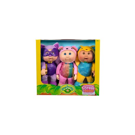 Cabbage Patch Kids Cuties Enchanted Forest 3pz Lila