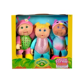 Cabbage Patch Kids Cuties Enchanted Forest 3pz Rosa