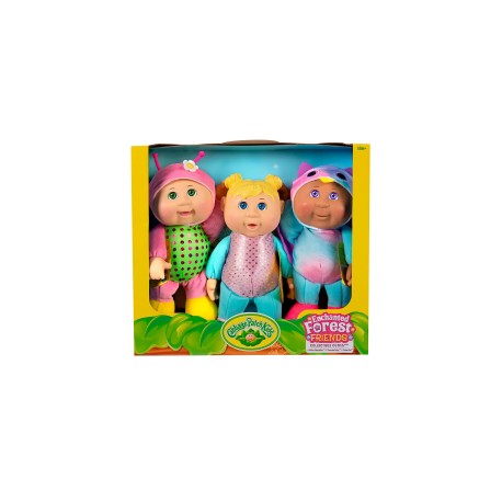 Cabbage Patch Kids Cuties Enchanted Forest 3pz Rosa