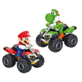 Vehículo A Control Remoto Carrera Mario Kart Quad