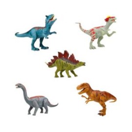 Ataque De Dinosaurios Figuras Articuladas Kid Galaxy 5 Pzas