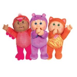 Cabbage Patch Kids Cuties Exotic Friends 3 Pzas