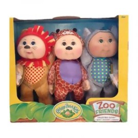 Cabbage Patch Kids Cuties Zoo Friends 3pz