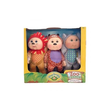 Cabbage Patch Kids Cuties Zoo Friends 3pz