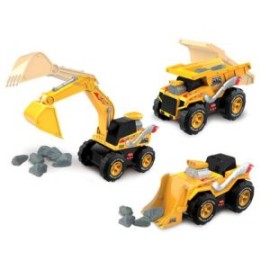 Camiones De Construcción Mighty Tuff Crew Hot Rodz