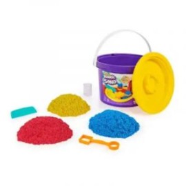 Cubeta Con Arena Cinética Kinetic Sand 2.72 Kg