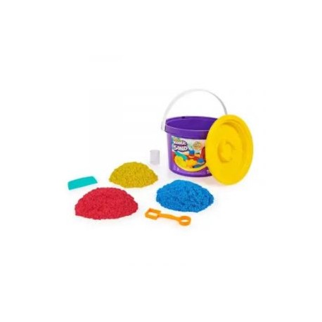 Cubeta Con Arena Cinética Kinetic Sand 2.72 Kg