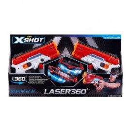 Lanzador Zuru X Shot Laser 360 2pz