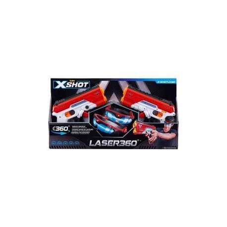 Lanzador Zuru X Shot Laser 360 2pz