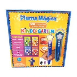 Pluma Mágica Kinder Con Libros