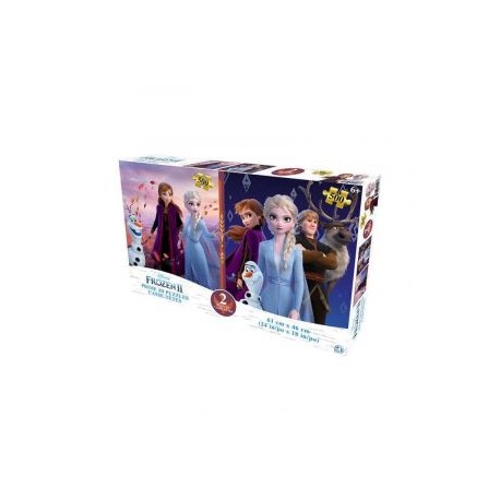 Rompecabezas 3d 500pz 2pz Frozen