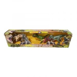 Set Ataque De Dinosaurios Kid Galaxy 5pz