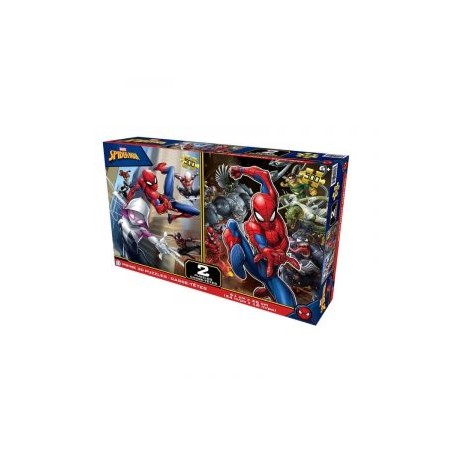 Rompecabezas 3d 500pz 2pz Spiderman