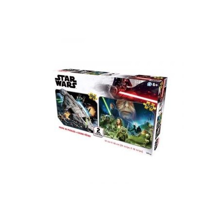 Rompecabezas 3d 500pz 2pz Star Wars