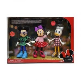 Set De Muñecos Minnie, Mickey Y Daisy