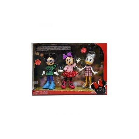 Set De Muñecos Minnie, Mickey Y Daisy